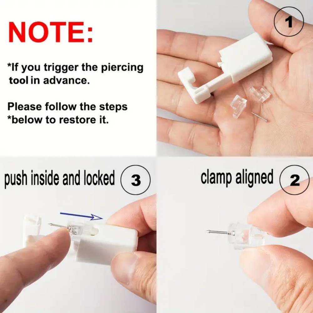2/4pcs Disposable Safe Sterile - đánh giá và giá Body Jewelry Factory