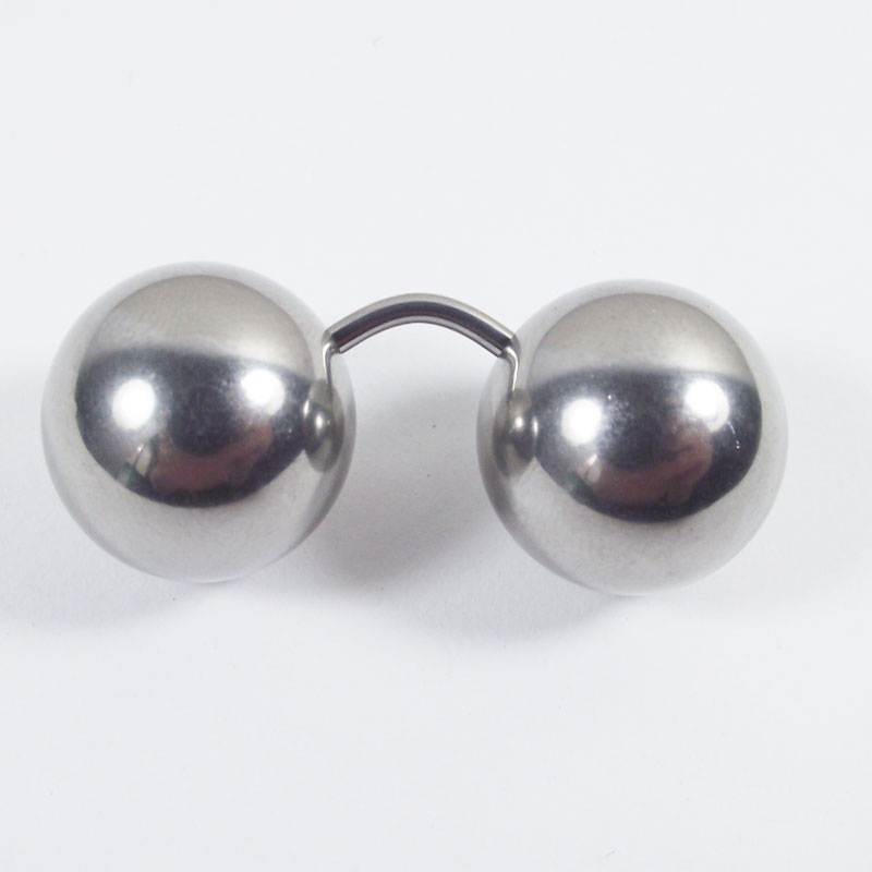 Sayao Thanh Ngắn Bóng To Inox  - đánh giá và giá Nipple Bar Curved