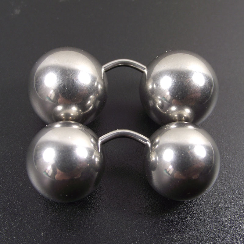 Sayao Thanh Ngắn Bóng To Inox  - đánh giá và giá Nipple Bar Curved