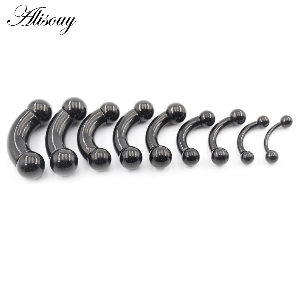 Alisouy 1 Thép Không Gỉ Size L - đánh giá và giá Nipple Bar Curved