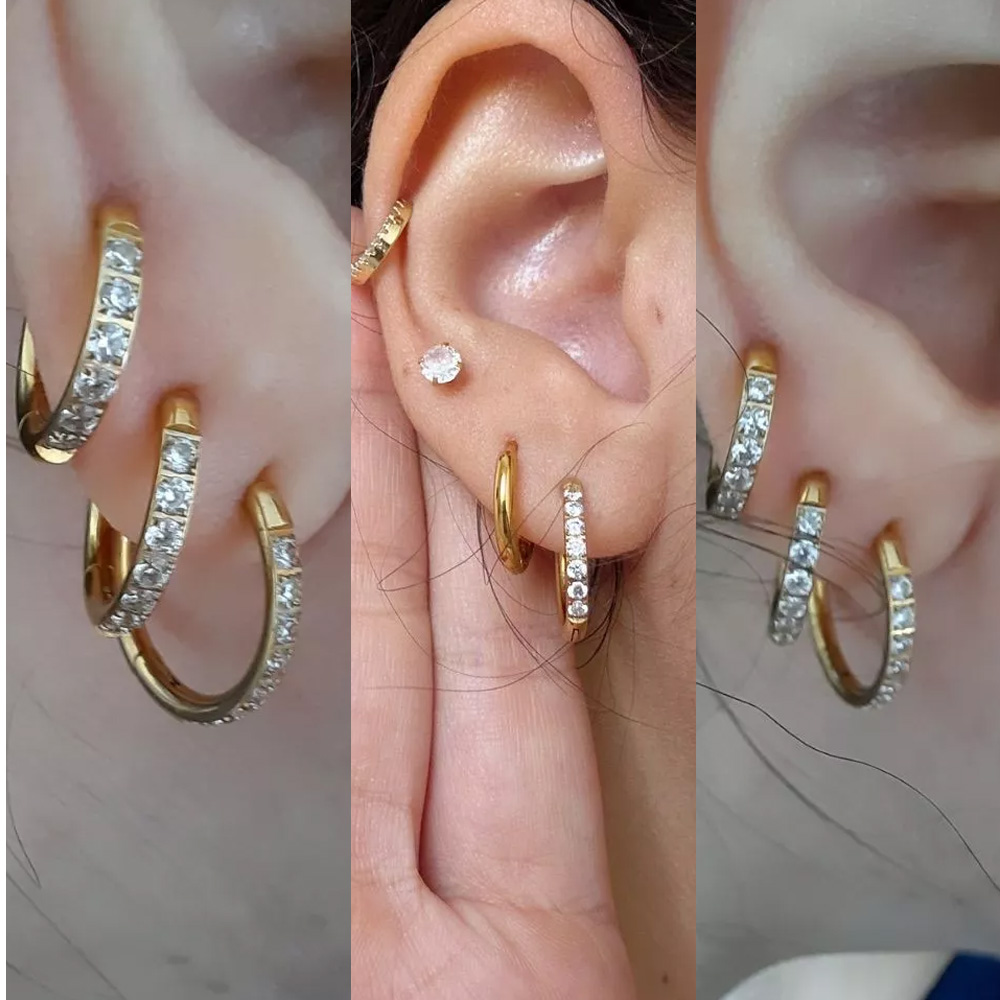 ASTM F136 G23 Titanium arring  - đánh giá và giá Body Piercing Quality Jewelry