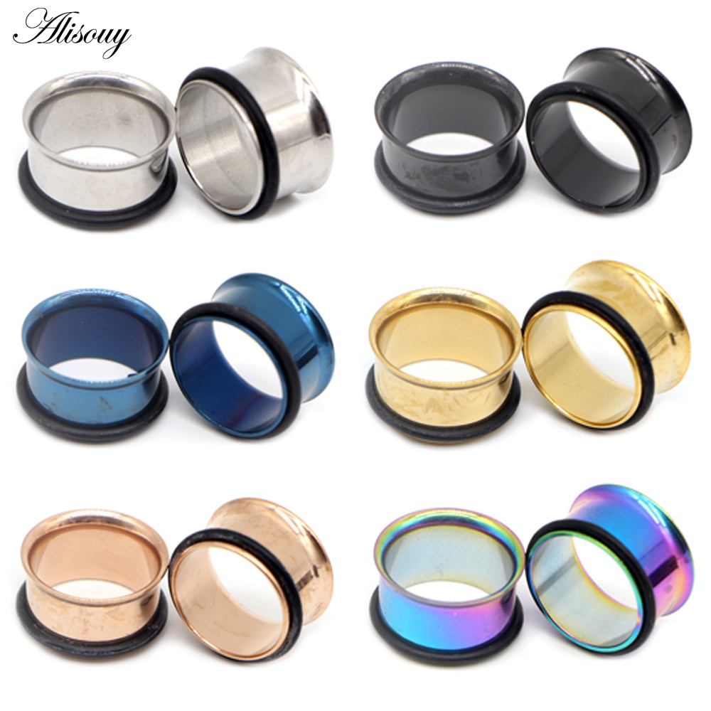1Pc 2Mm-25Mm Thép Không Gỉ Tai - đánh giá và giá Body Jewelry Ear Gauges