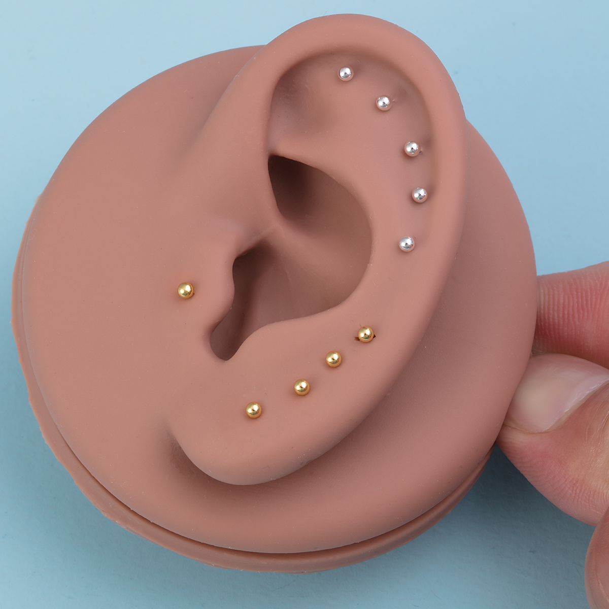 10pcs Nose Stud Rings Cartilag - đánh giá và giá Nostril Screw Pin