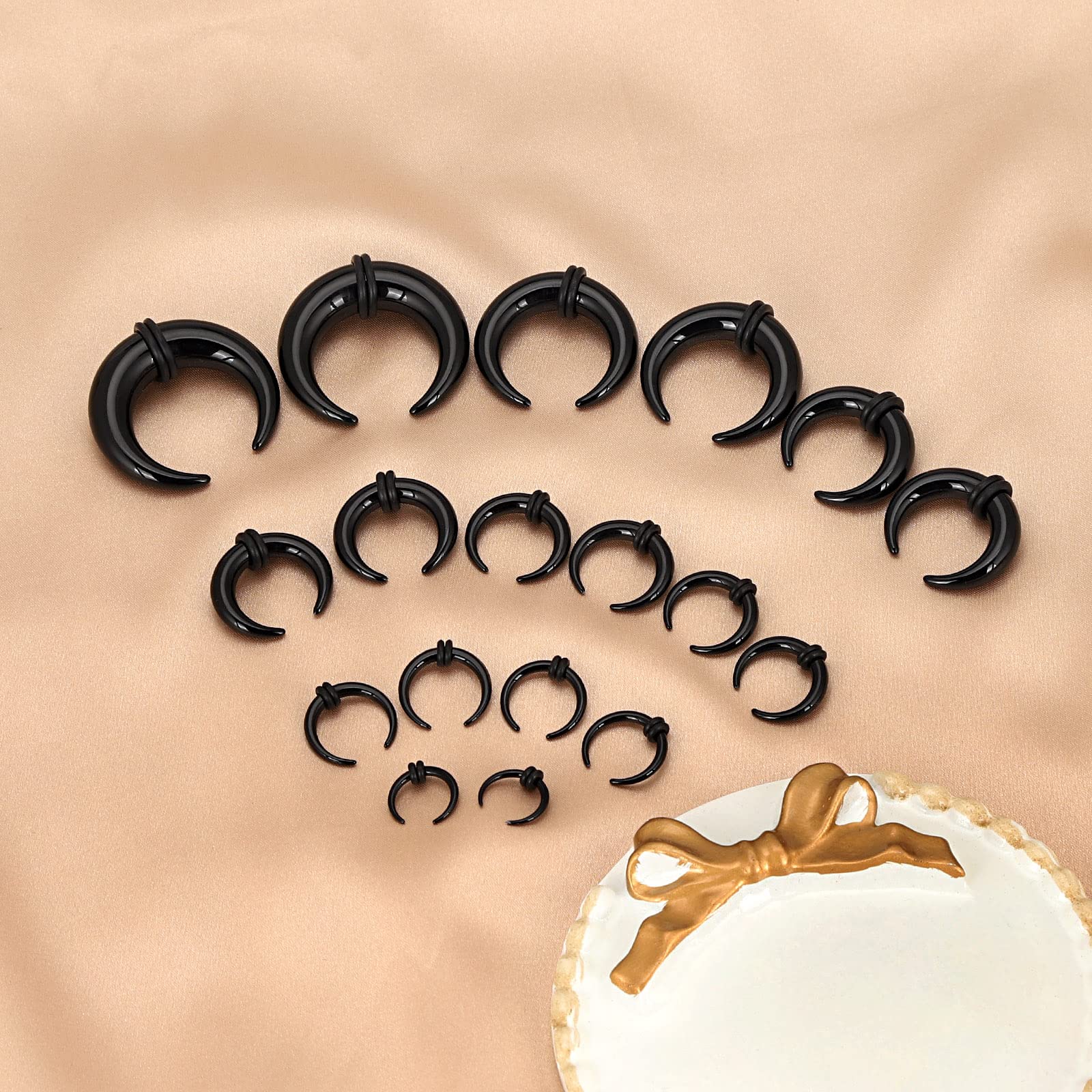18Pcs Acrylic Septum Pincher T - đánh giá và giá Body Jewelry Gauges