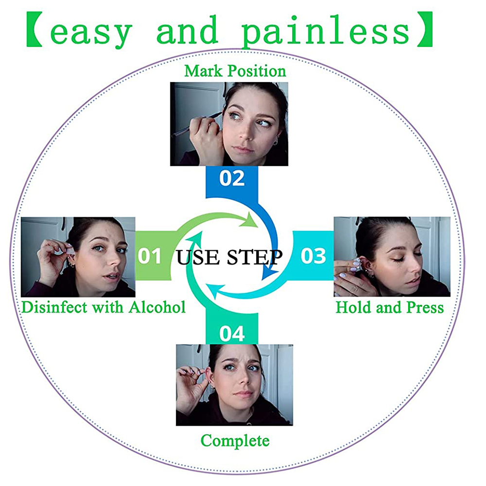 1-20 Cái/bộ Tai Có Dây Súng Dù - đánh giá và giá Body Jewelry Factory