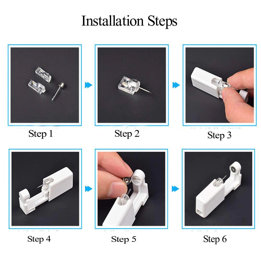 1-20 Cái/bộ Tai Có Dây Súng Dù - đánh giá và giá Body Jewelry Factory