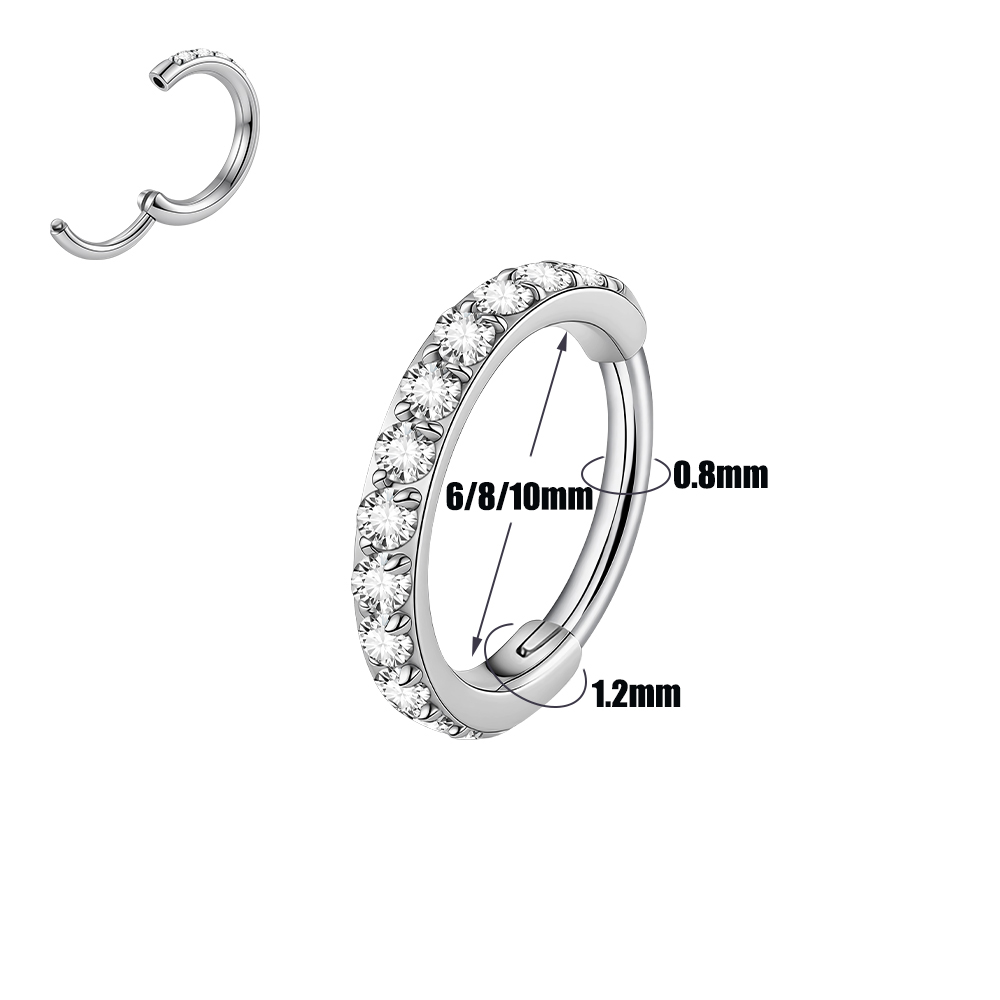 1PC 316L Stainless Steel High  - đánh giá và giá Body Piercing Quality Jewelry