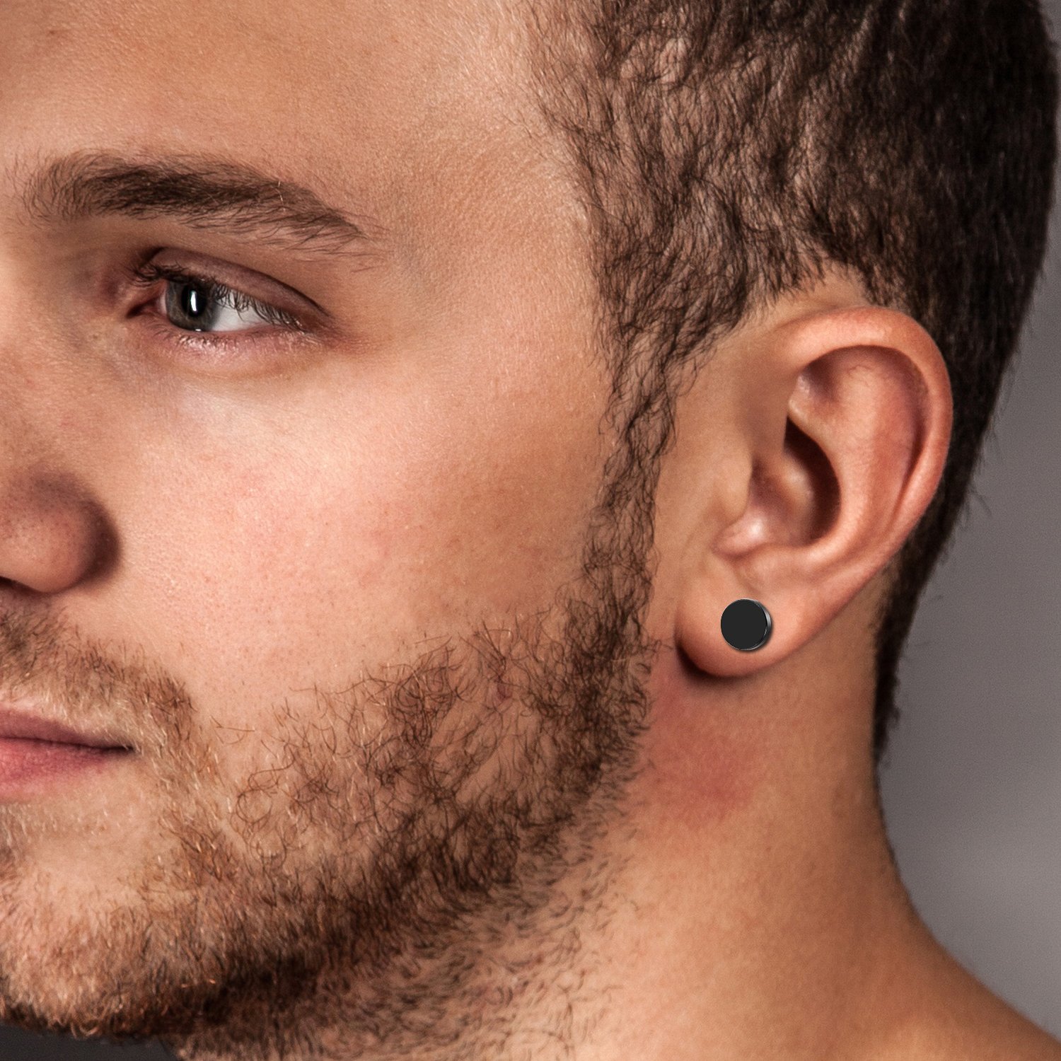 2Pcs/6Pcs Black Stainless Stee - đánh giá và giá Body Jewelry Ear Gauges