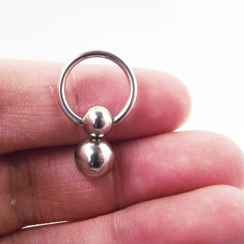 1 Đôi Dây Thép Không Gỉ Bóng C - đánh giá và giá Nipple Bar Curved
