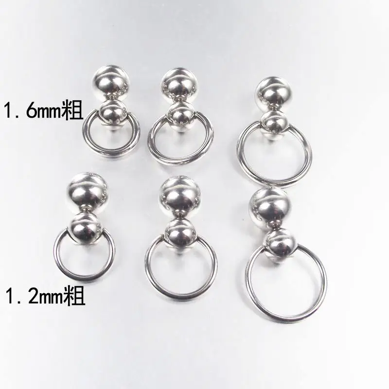Stainless Steel Double Ball Cu - đánh giá và giá Nipple Bar Curved