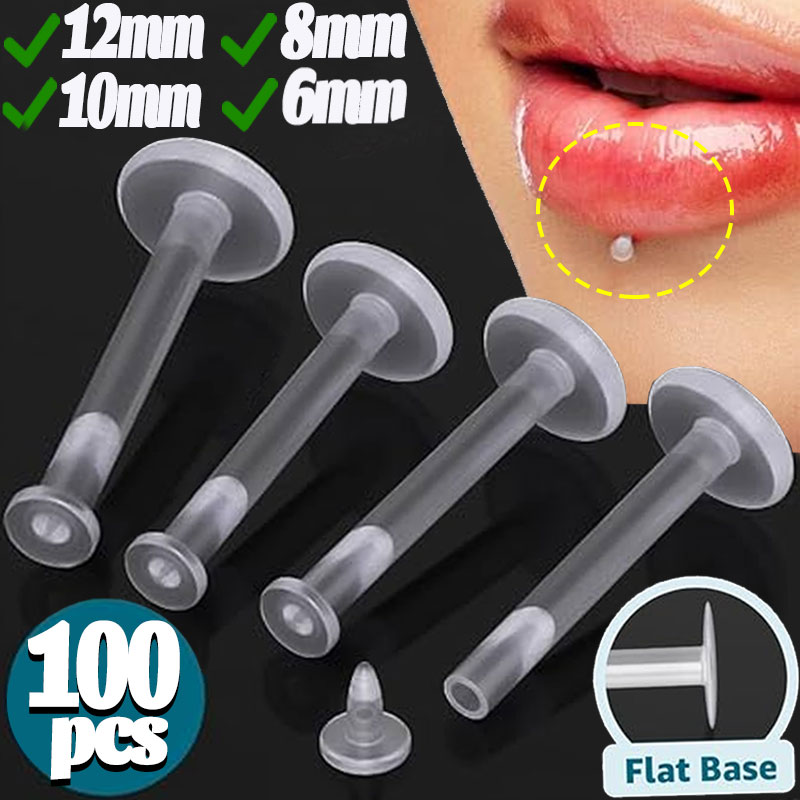 10PC Transparent Acrylic Soft  - đánh giá và giá Body Jewelry Gauges
