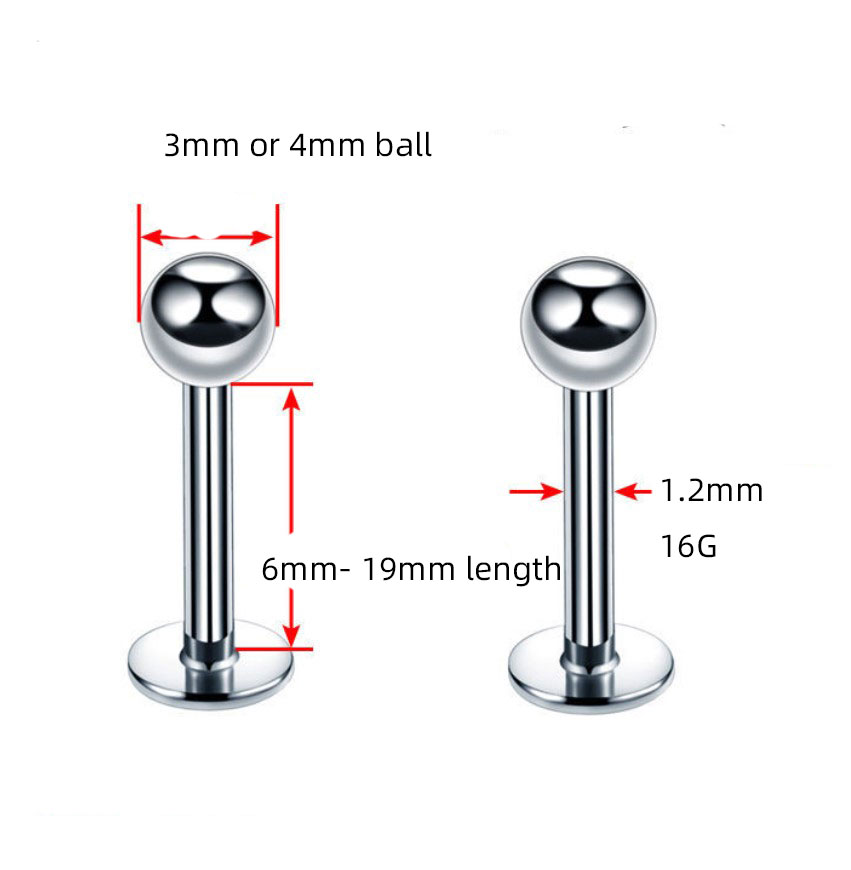 2 Pieces 316L Surgical Steel T - đánh giá và giá Body Jewelry Gauges