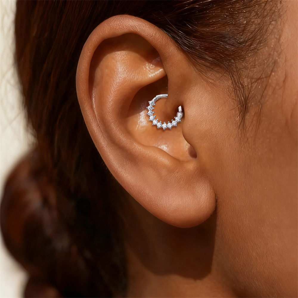 KOJ 1PC 925 Sterling Silver Mo - đánh giá và giá Body Piercing Quality Jewelry