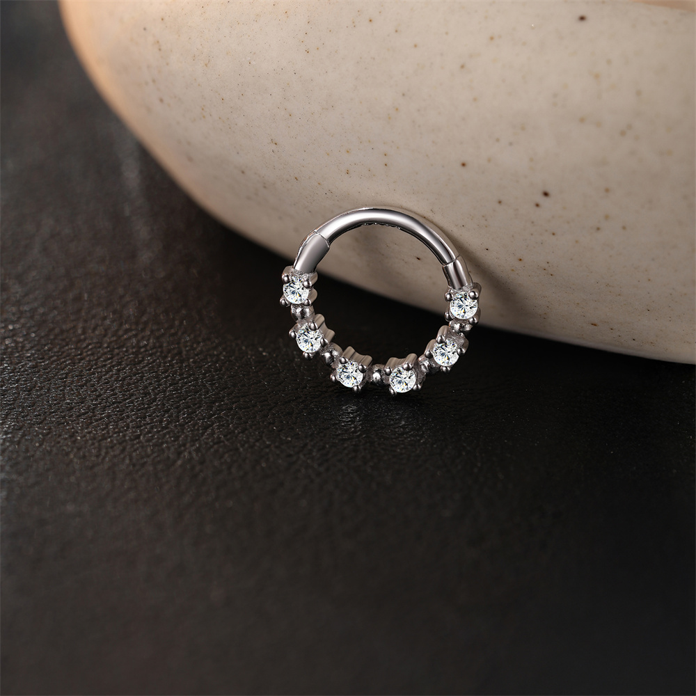 KOJ 1PC 925 Sterling Silver Mo - đánh giá và giá Body Piercing Quality Jewelry