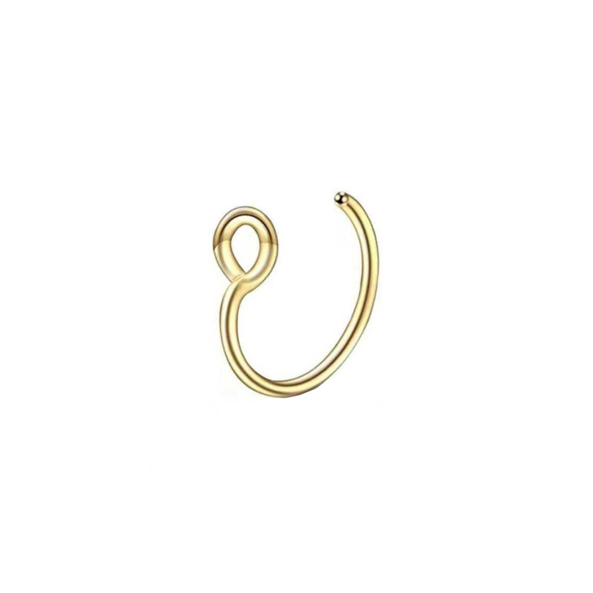 1Pcs Women Fake Piering Nose R - đánh giá và giá Yg Body Jewelry