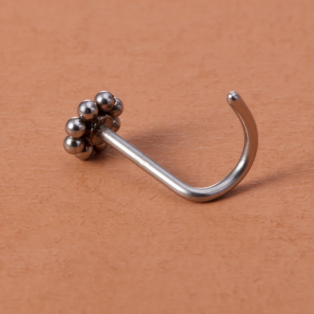 1pc of Flower-Shaped Screw Nos - đánh giá và giá Nostril Screw Pin
