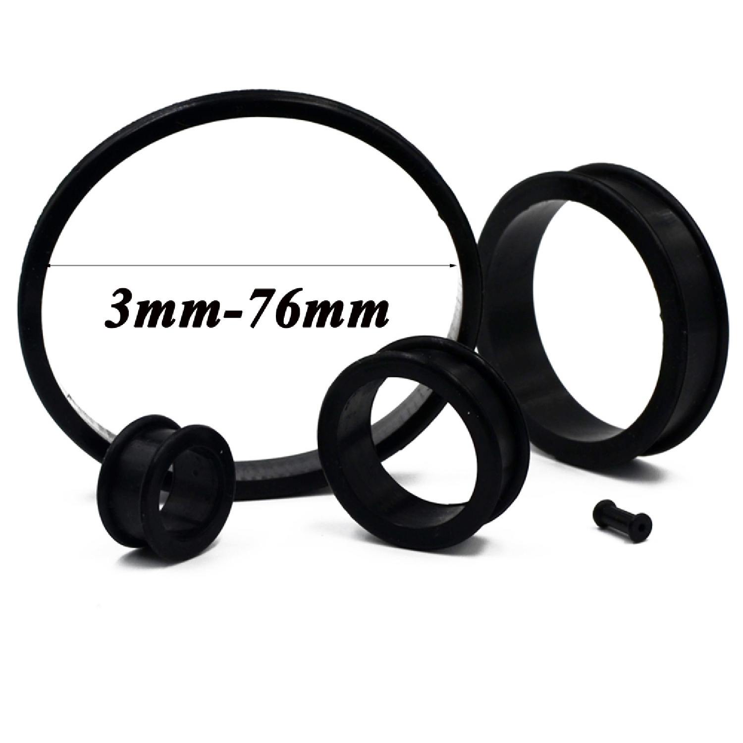 2pcs Supersize Flexible Silico - đánh giá và giá Body Jewelry Gauges