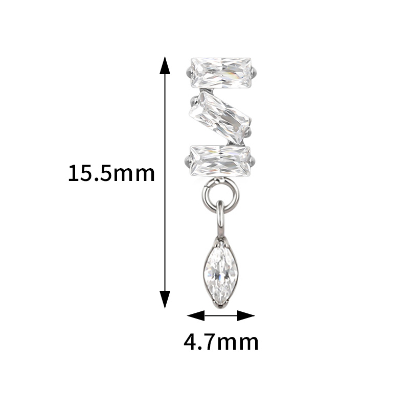 ASTM F136 Titanium EAR PIERC H - đánh giá và giá Body Jewelry Factory