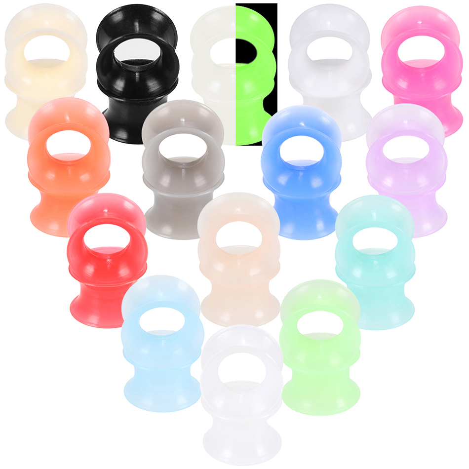 30 Cái/lốc Ốp Dẻo Tai Thịt Hầm - đánh giá và giá Body Jewelry Gauges