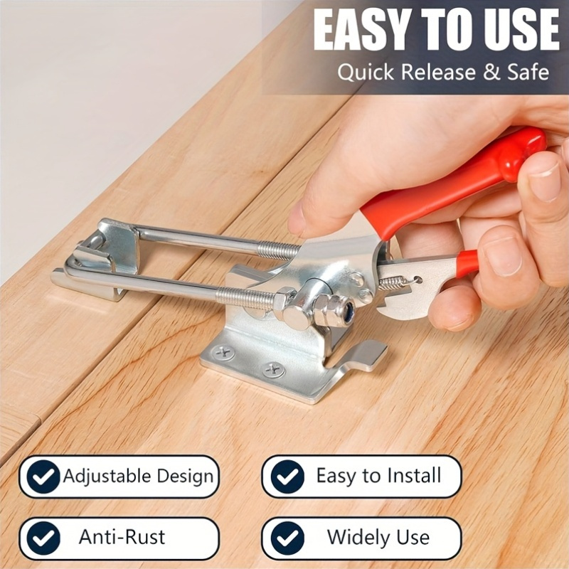 2Pcs Heavy-Duty Clamps Adjusta - đánh giá và giá Threadless Push Pin