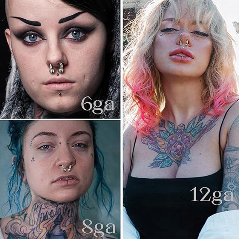 1PC 18G-00G Large Gauge Stainl - đánh giá và giá Body Jewelry Gauges