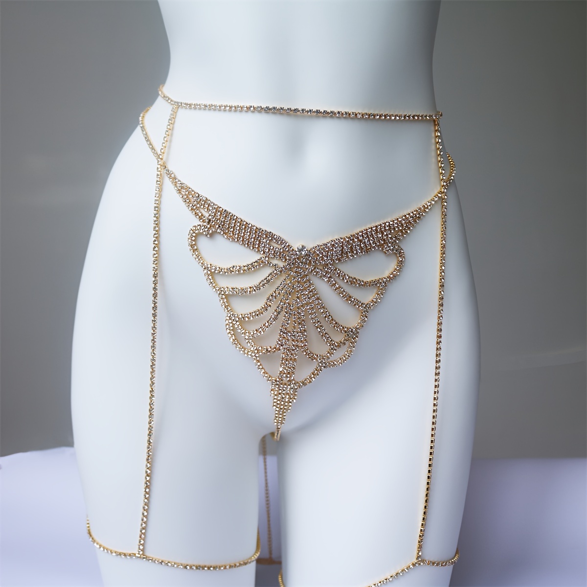 Multi layer rhinestone sparkli - đánh giá và giá Body Jewelry Usa