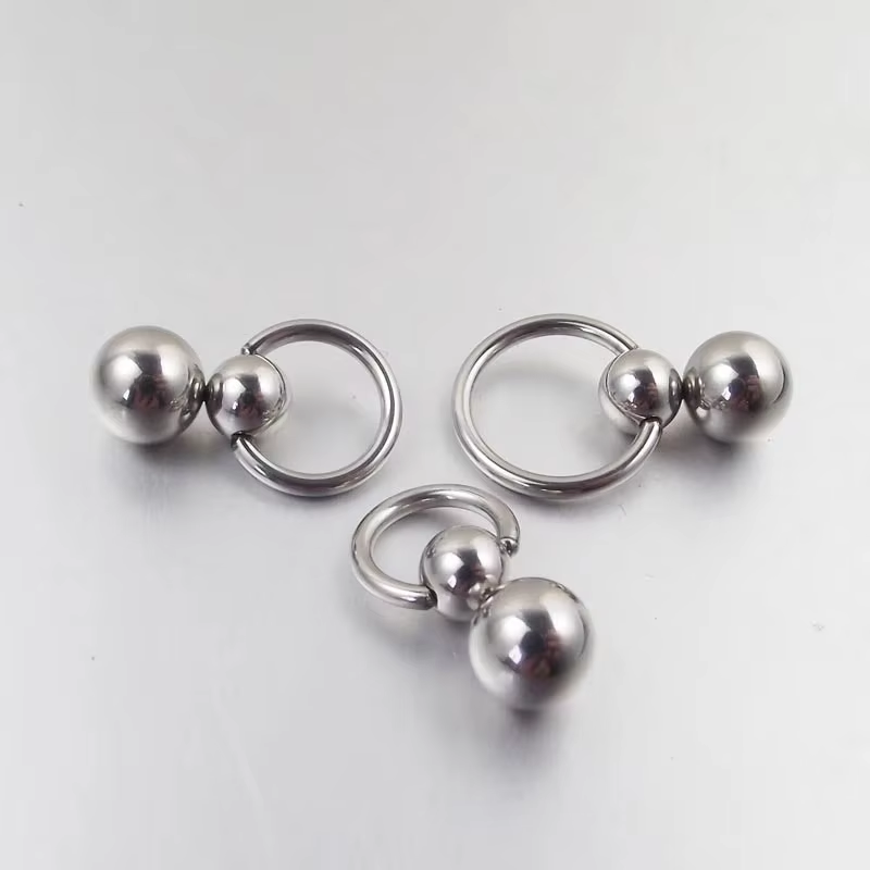 1Pcs Stainless Steel Double Ba - đánh giá và giá Nipple Bar Curved