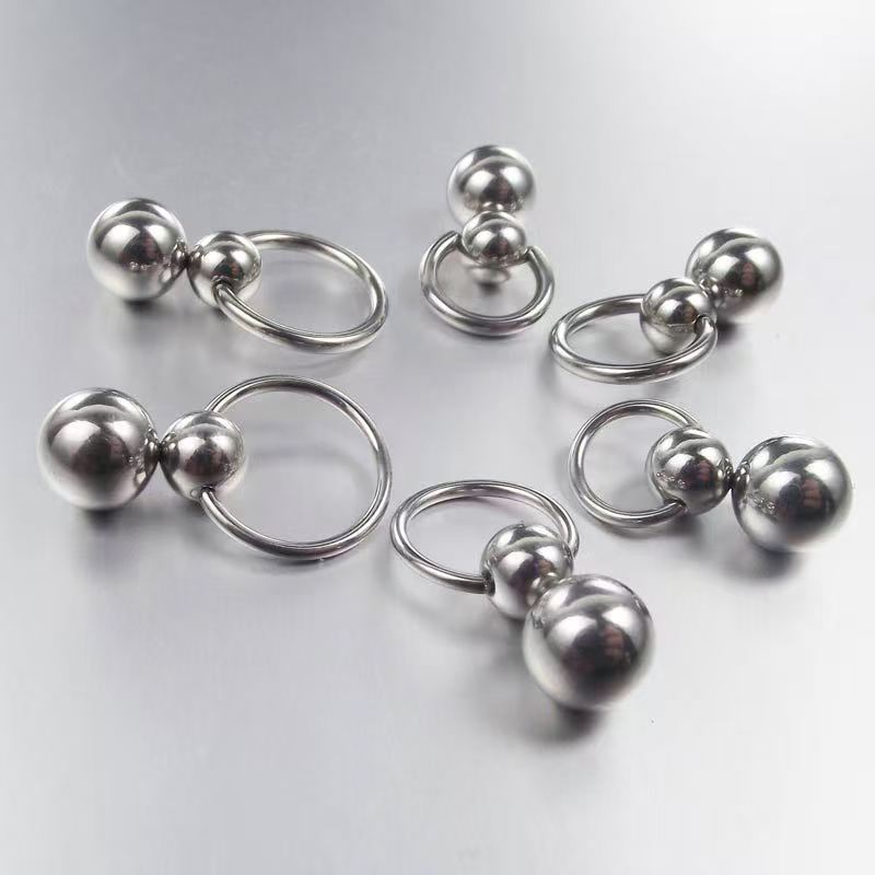1Pcs Stainless Steel Double Ba - đánh giá và giá Nipple Bar Curved