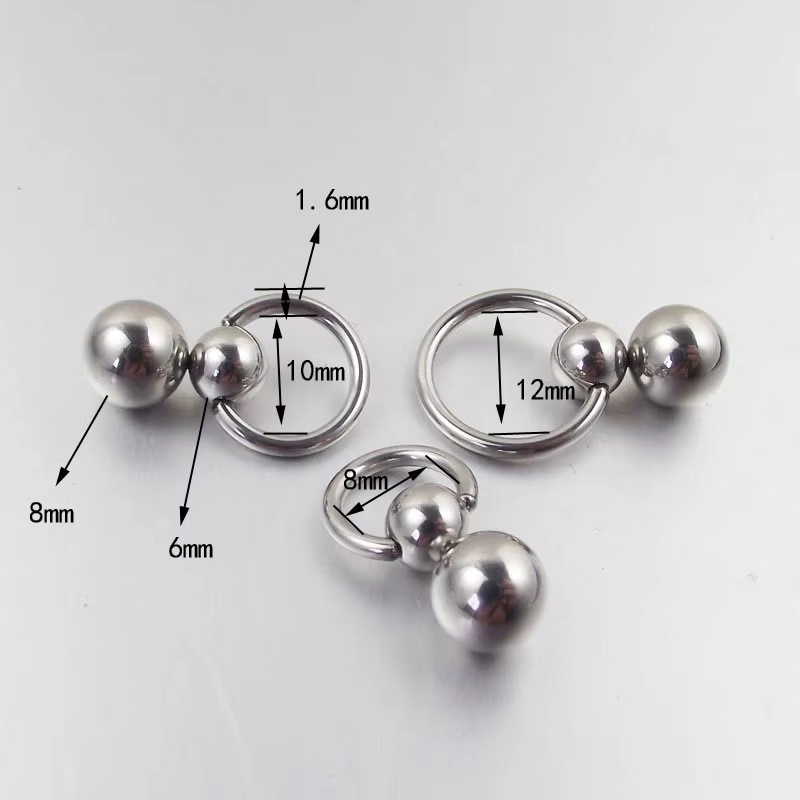 1Pcs Stainless Steel Double Ba - đánh giá và giá Nipple Bar Curved