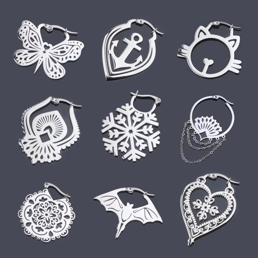 2 Chiếc Cao Cấp 7 Tinh Thể Tai - đánh giá và giá Body Piercing Quality Jewelry