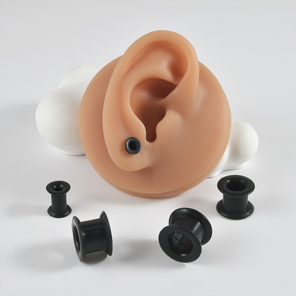 Pair Supersize Flexible Black  - đánh giá và giá Body Jewelry Gauges