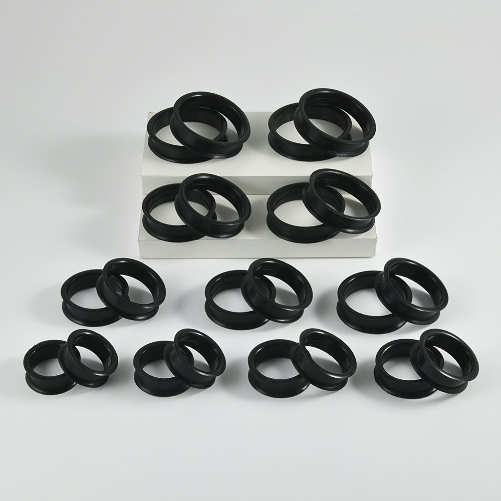 Pair Supersize Flexible Black  - đánh giá và giá Body Jewelry Gauges