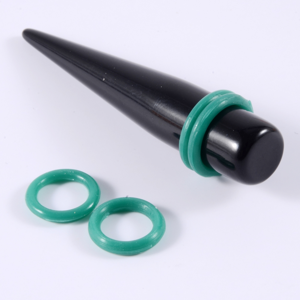 20pcs 1mm-22mm Rubber Ear Tape - đánh giá và giá Body Jewelry Ear Gauges