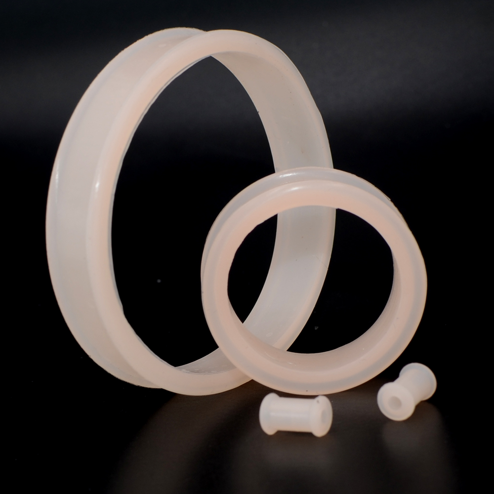 1 3Mm-76Mm Size Lớn Rỗng Silic - đánh giá và giá Body Jewelry Gauges