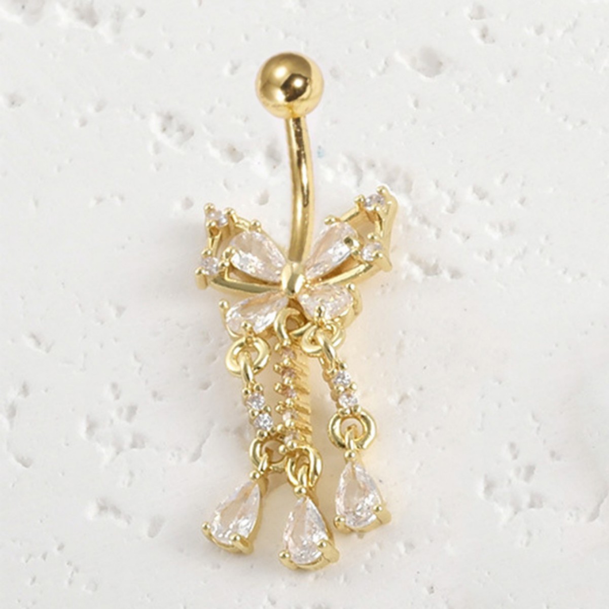 High Quality Copper With CZ Bu - đánh giá và giá Body Piercing Quality Jewelry