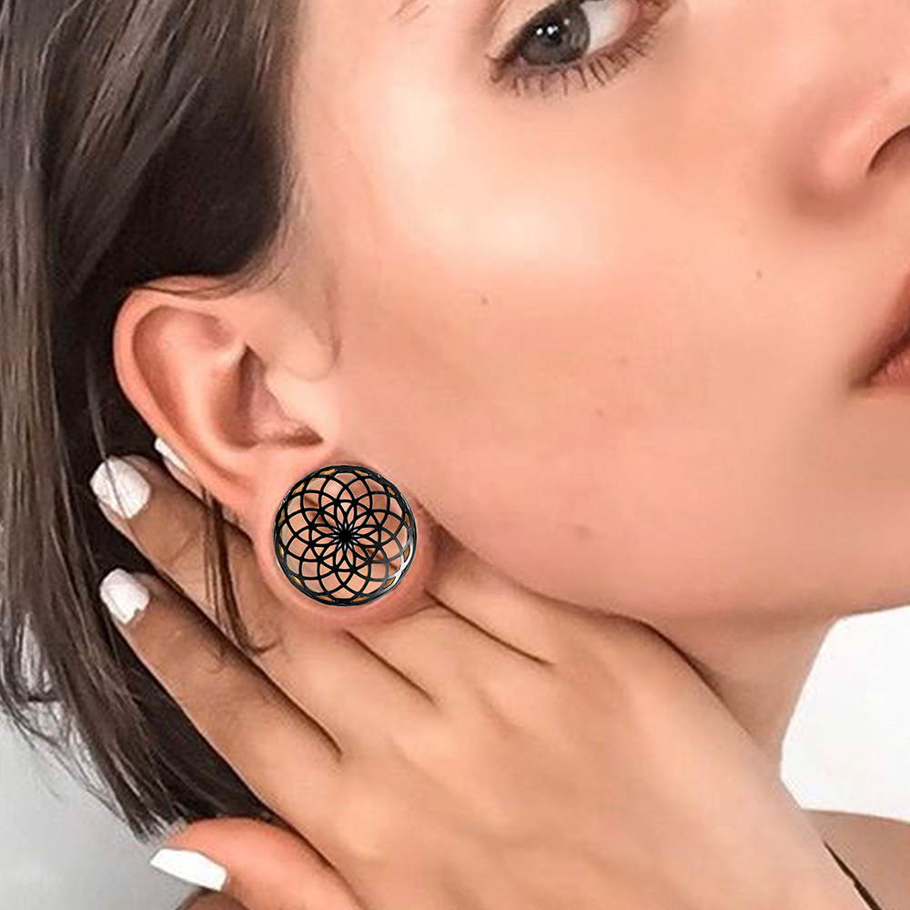 Vankula 2PCS 316 Stainless Ste - đánh giá và giá Body Jewelry Gauges
