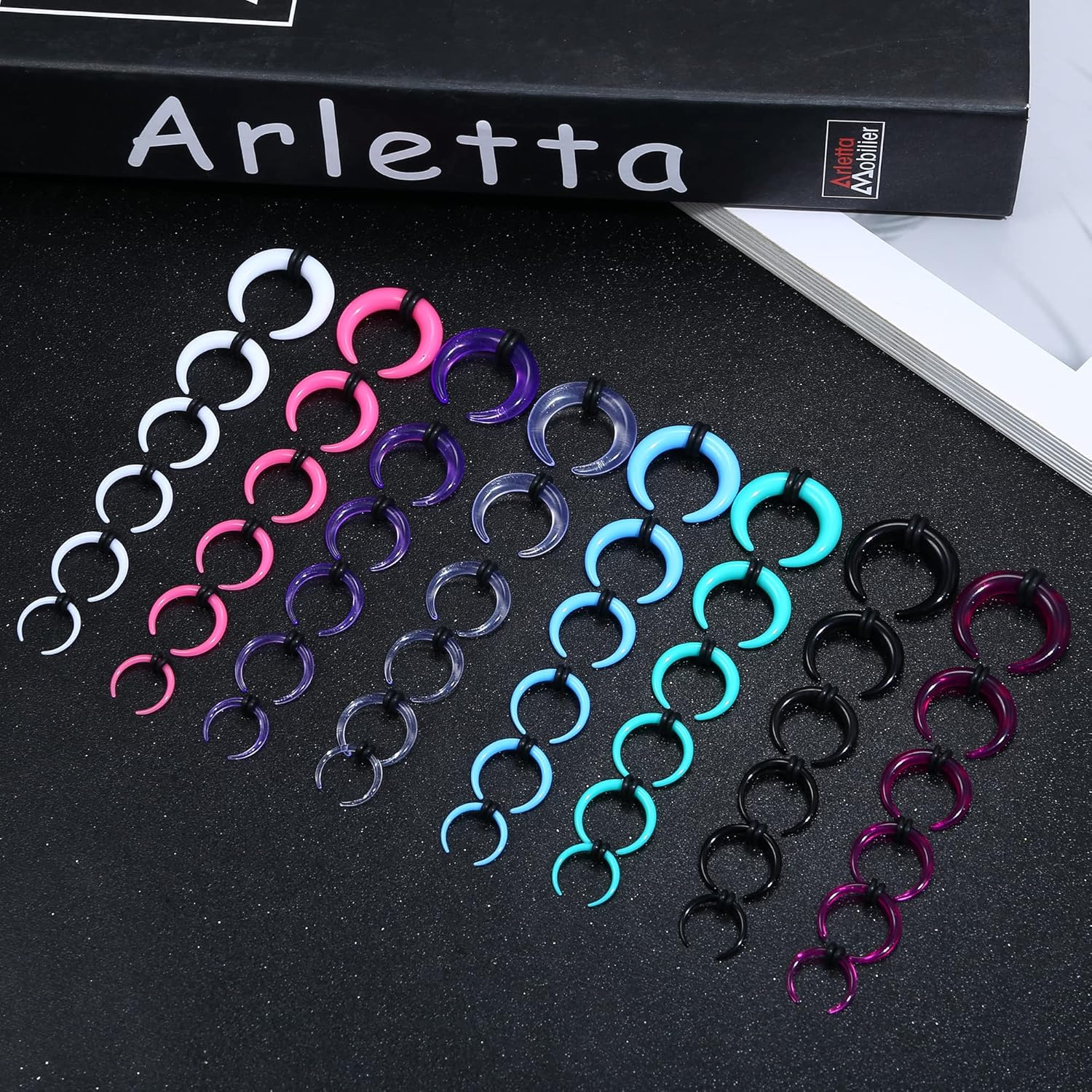 Florideco 4G-14G Acrylic Septu - đánh giá và giá Body Jewelry Ear Gauges