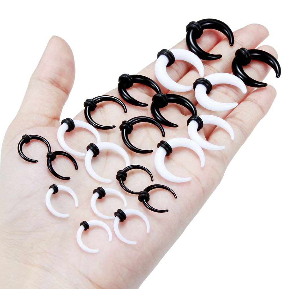 Large Septum Rings 14G 12G 8G  - đánh giá và giá Body Jewelry Gauges